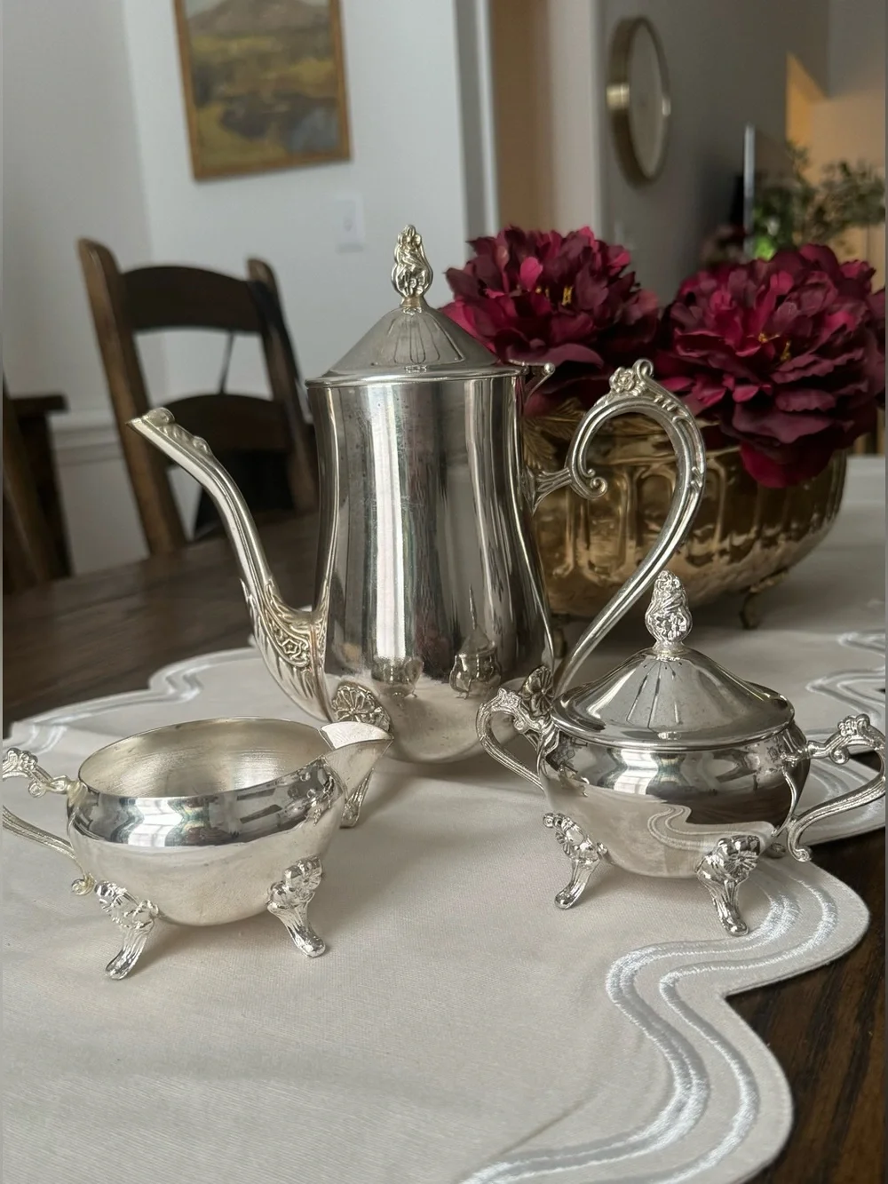 Davco 4pc silverplated